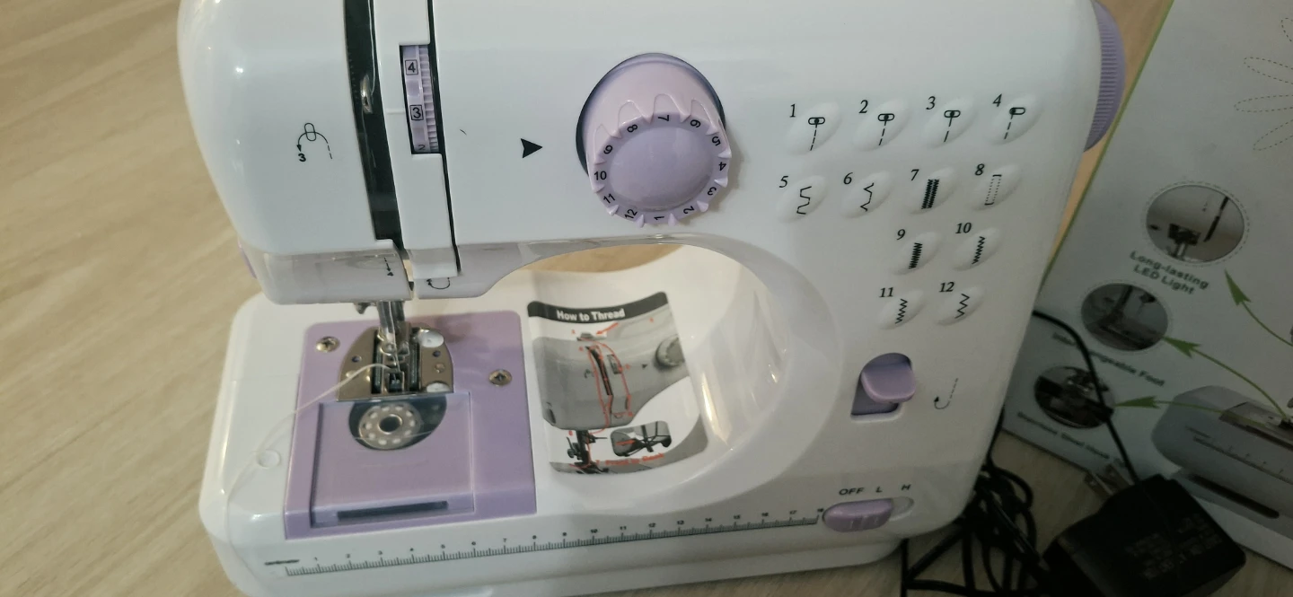 12-Stitch Mini Sewing Machine - photo 3