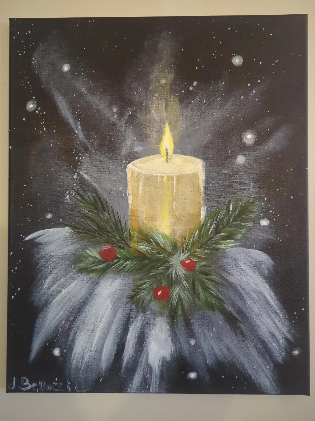 A Light of Hope – Original Acrylic Painting - photo 5