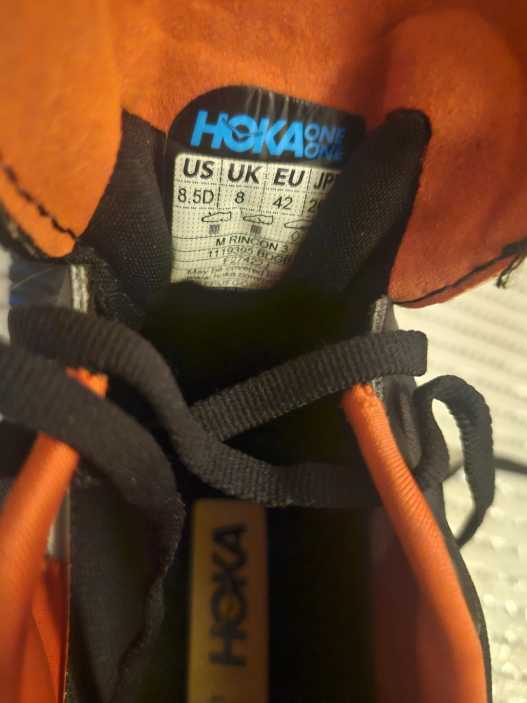 Hoka Rincon 3 Men's Running Shoes Size 8.5D - photo 4
