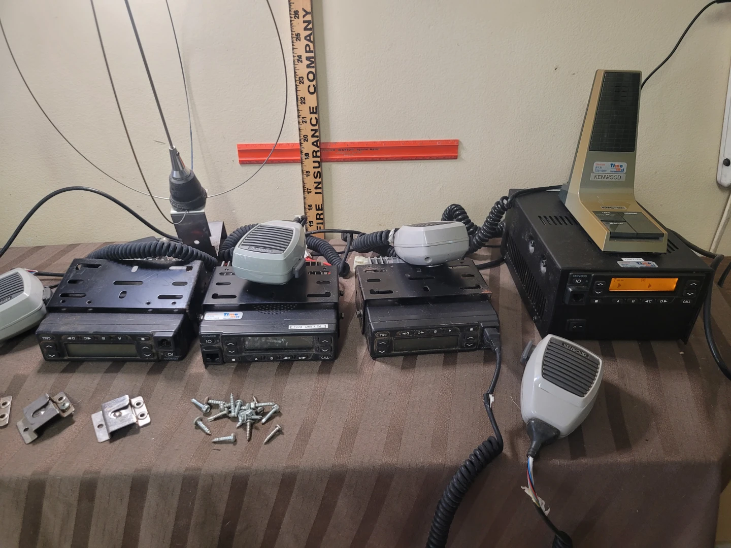 Kenwood Two-Way CB Radio Lot Home Base