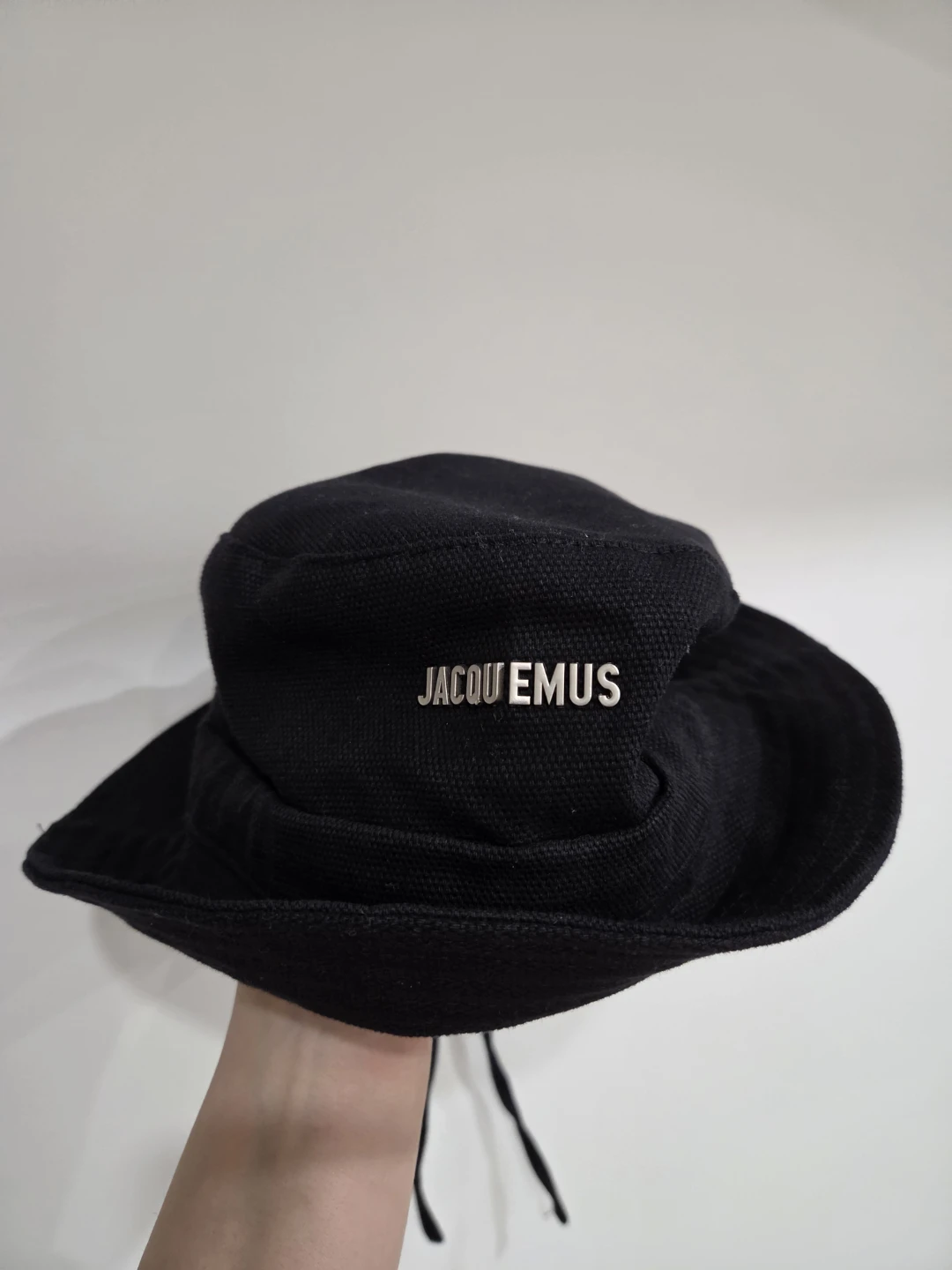 Jacquemus black le Bob bucket hat 58 size - photo 2