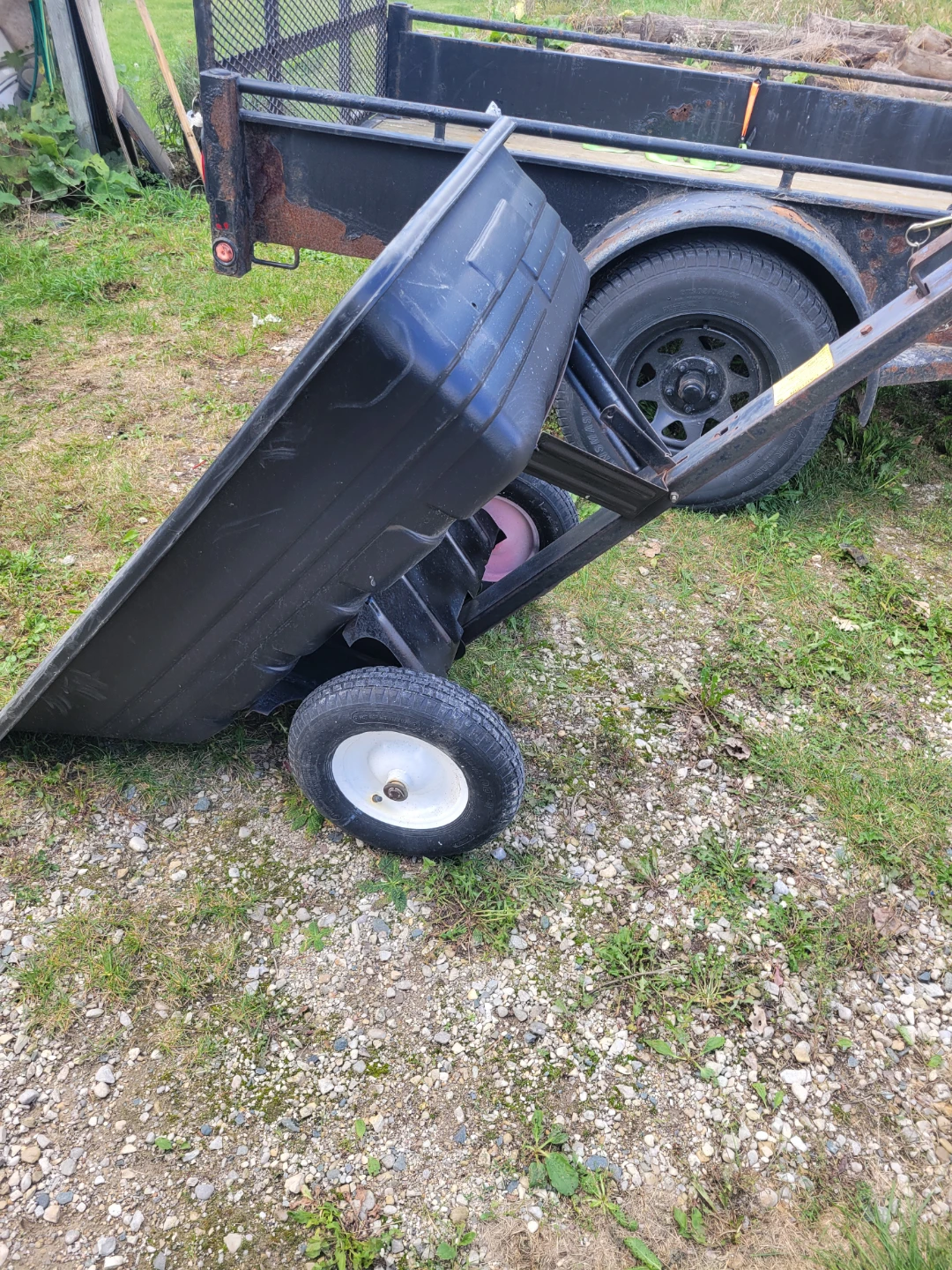 Garden Dump Cart Trailer - photo 2