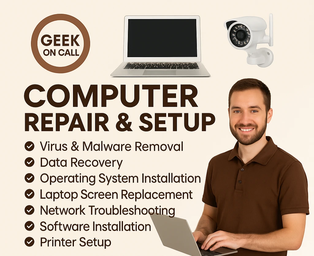 Local IT Technician – Computer, Laptop & Wi-Fi Help