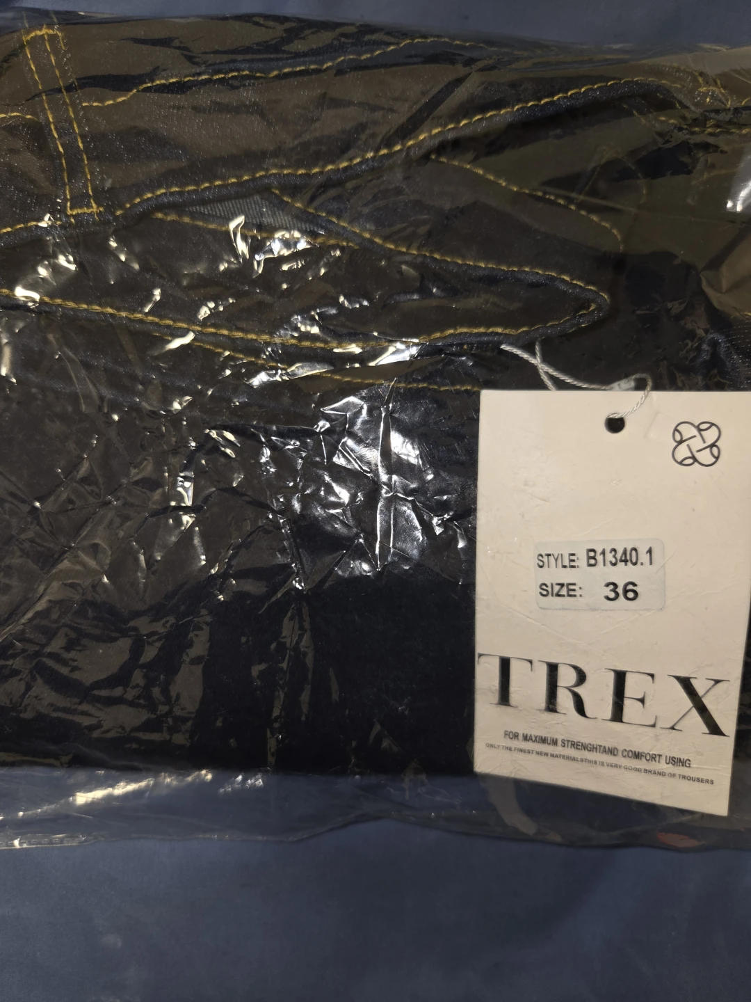 Trex Wide Leg Denim Jeans Size 36 - photo 2