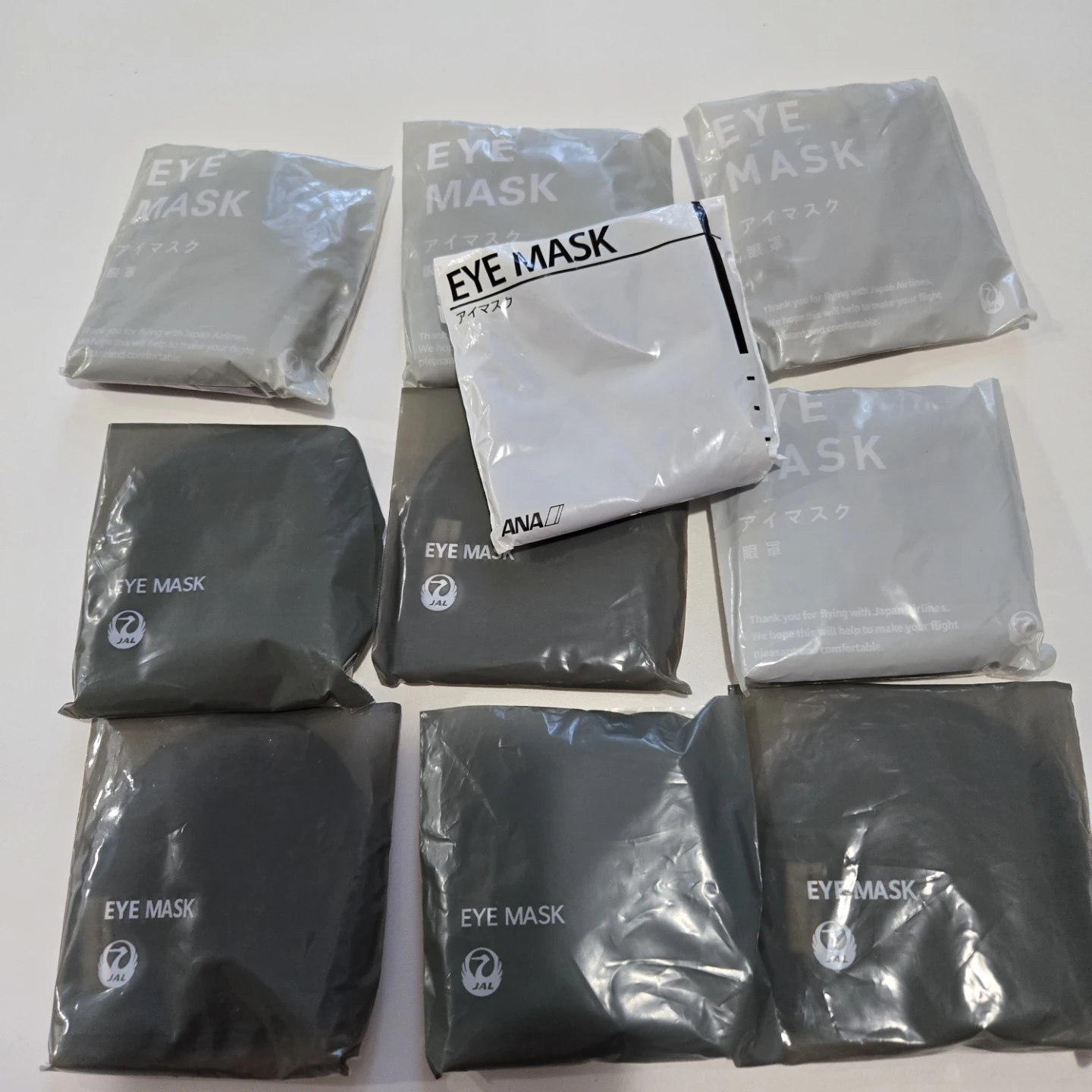 NEW  Airline Eye Masks 7 pc. - photo 2