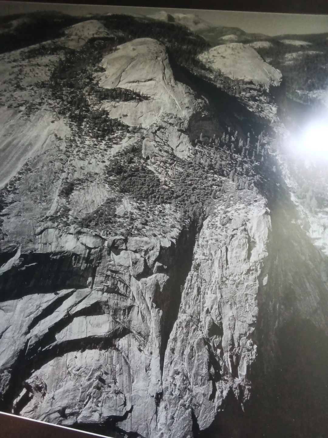 North Dome from Glacier Point (1937) by Ansel Adams - photo 5
