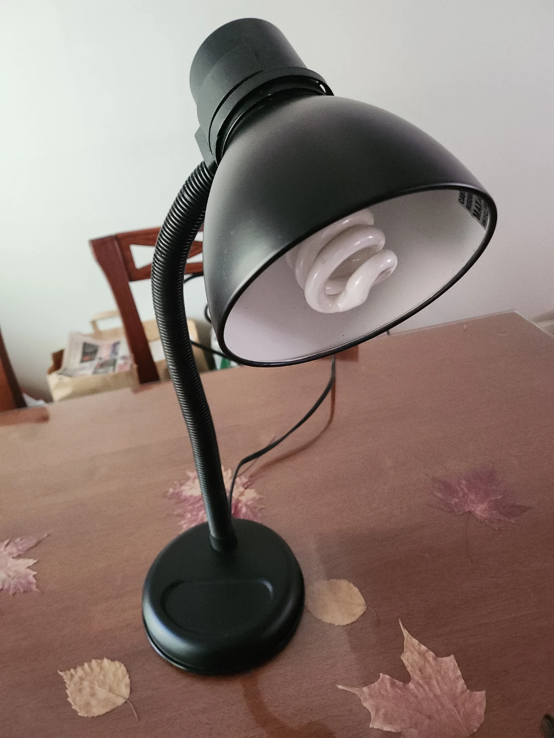 Black Desk Lamp (Bulb Included)