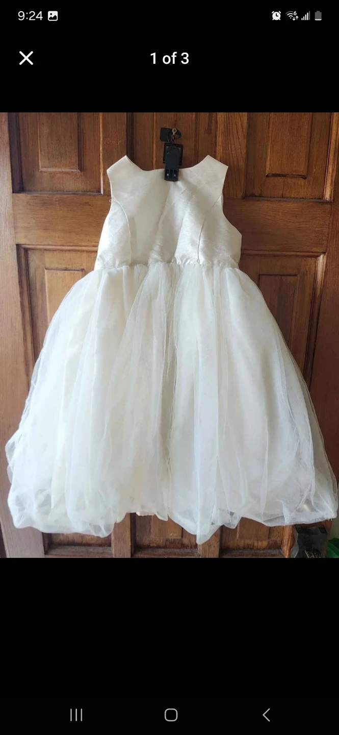 David's Bridal White Dress Size 6