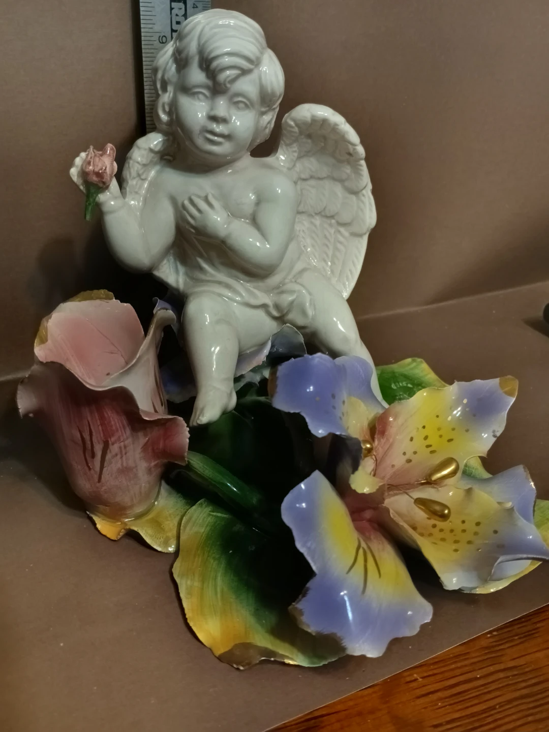 Capodimonte Porcelain Cherub Figurine - photo 5