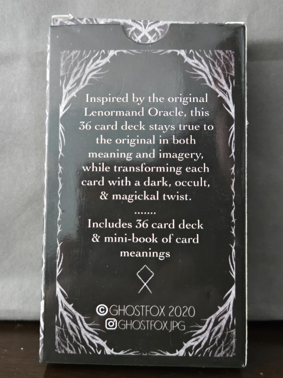 The Ghostfox Lenormand Oracle Card Deck - photo 2