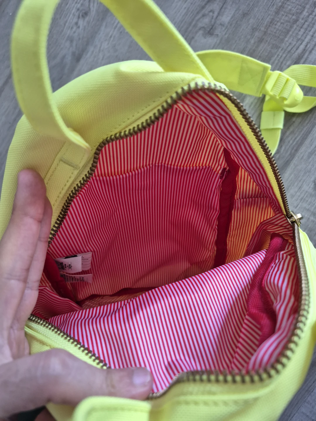 Herschel Nova Mini Backpack - Neon Yellow - photo 3