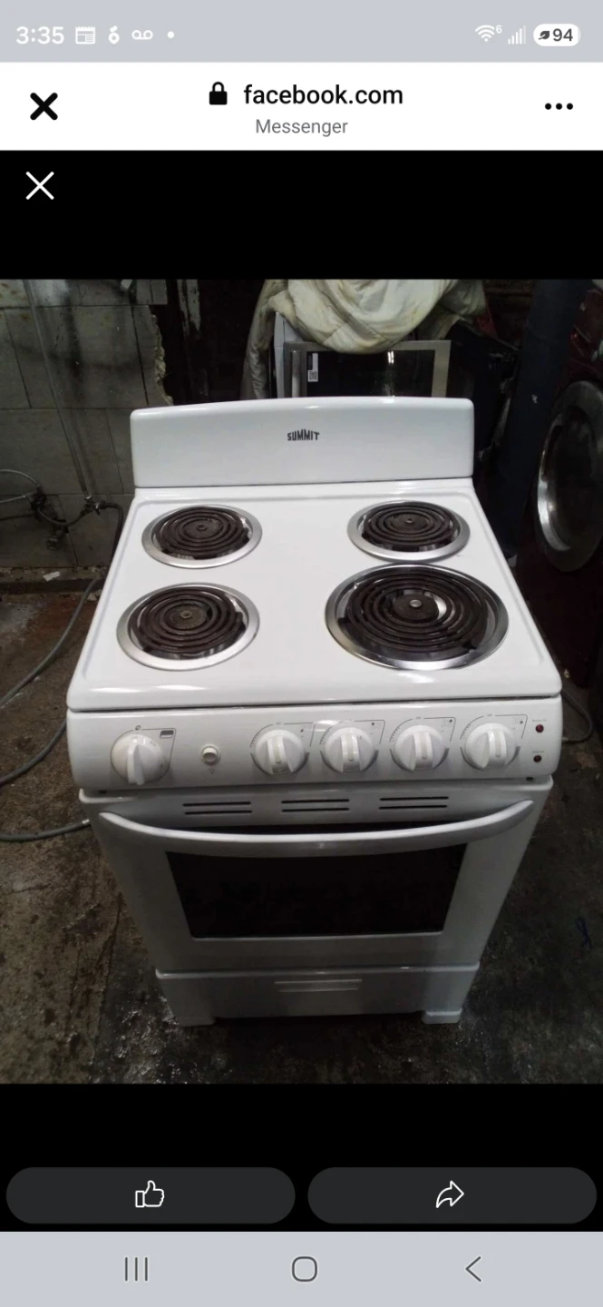 Summit 24 Inch Electric Range
