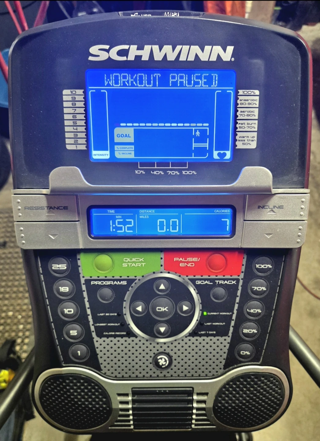 Schwinn 470 Top-Tier Elliptical Machine. Like New!