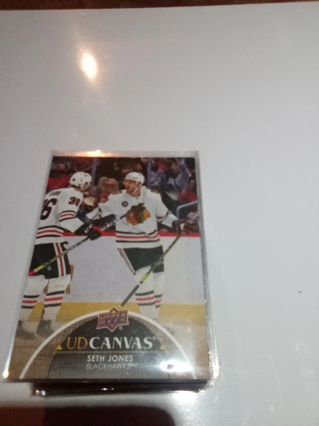 2021-22 Upper Deck Canvas Seth Jones Hockey Card