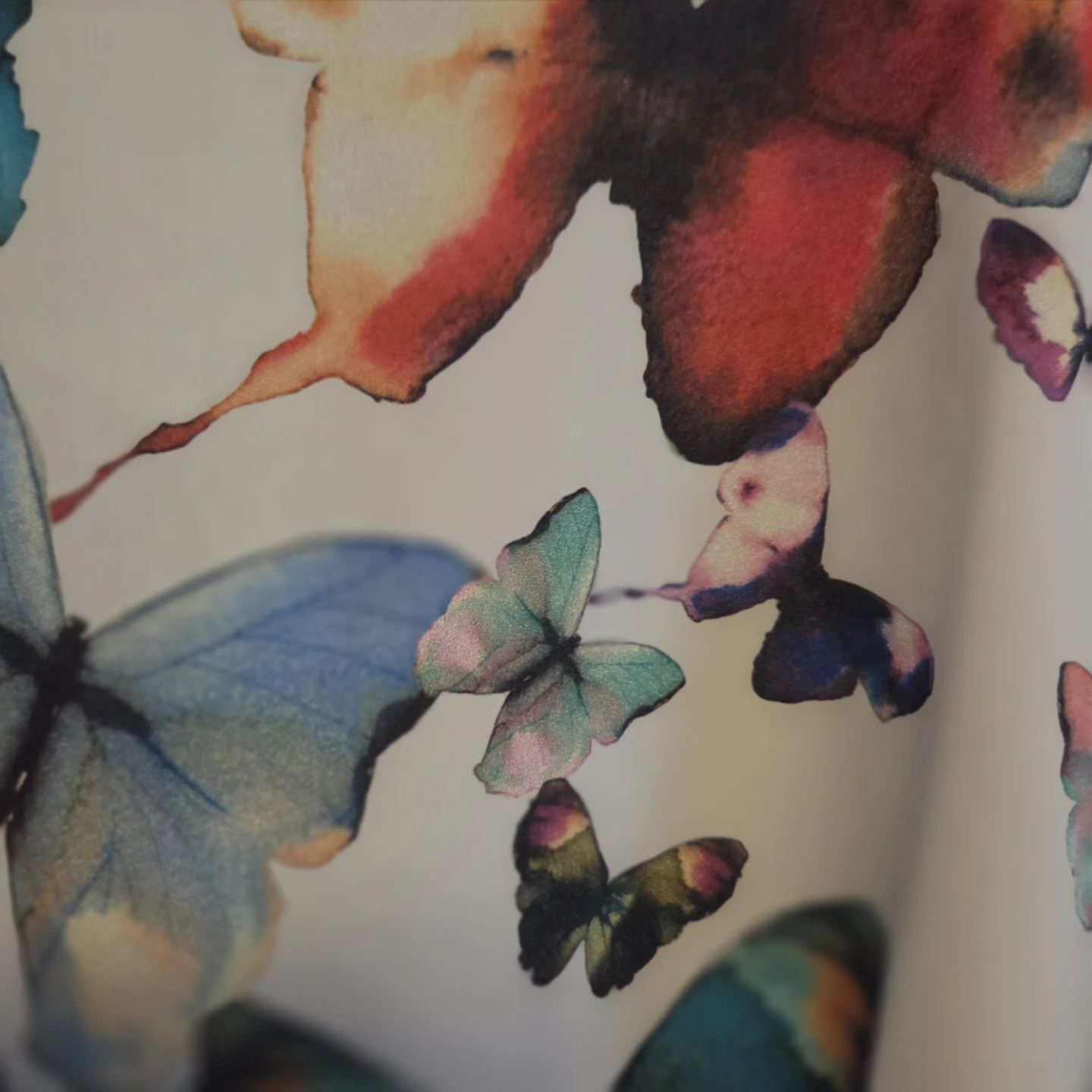 Butterfly print long sleeve top - photo 3