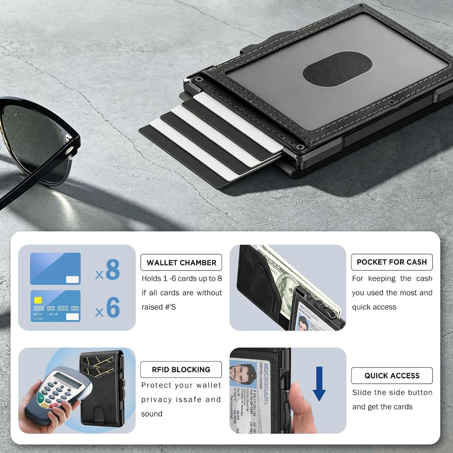 NEW Men's Wallet with RFID‑Blocking - photo 5