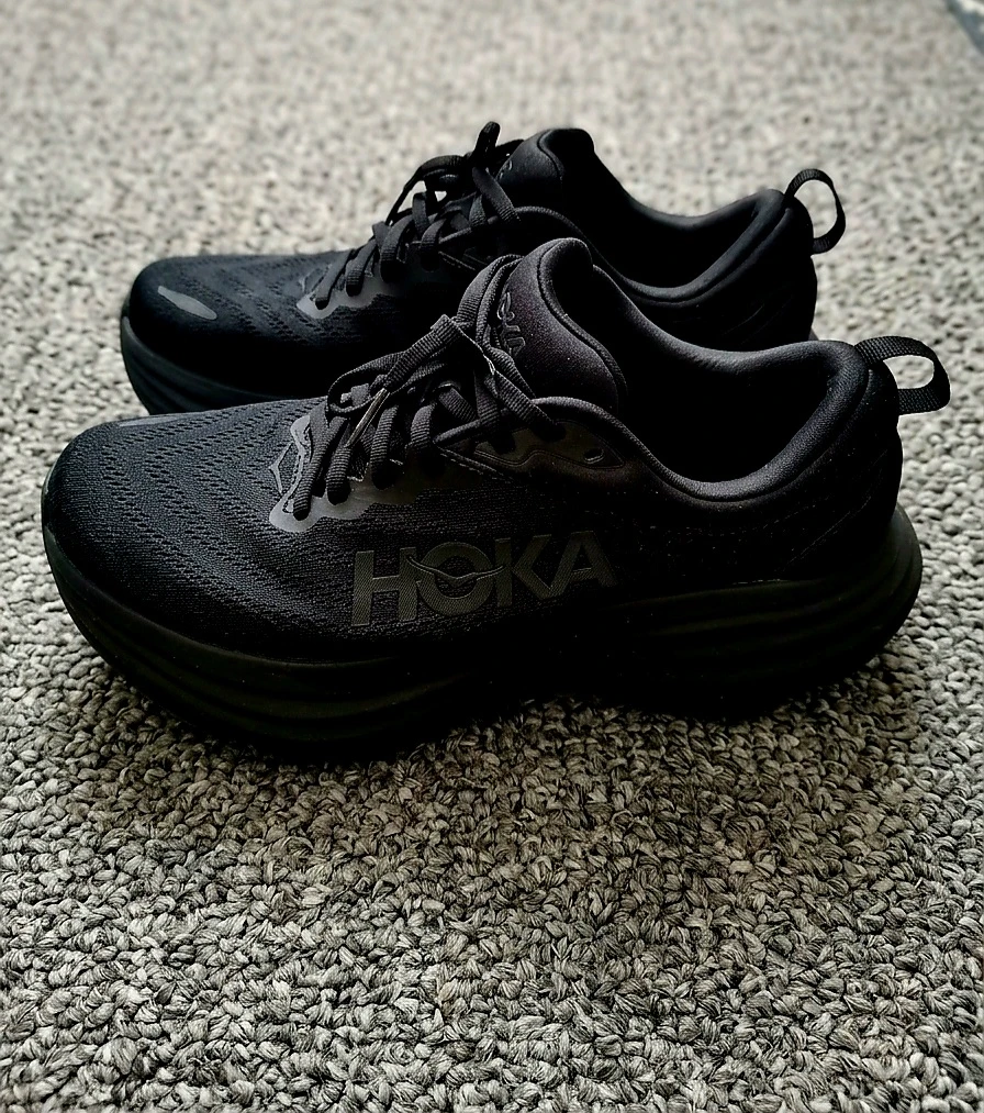 Hoka Bondi 8 Running Shoes - Black, Men's 9.5 2E - photo 3
