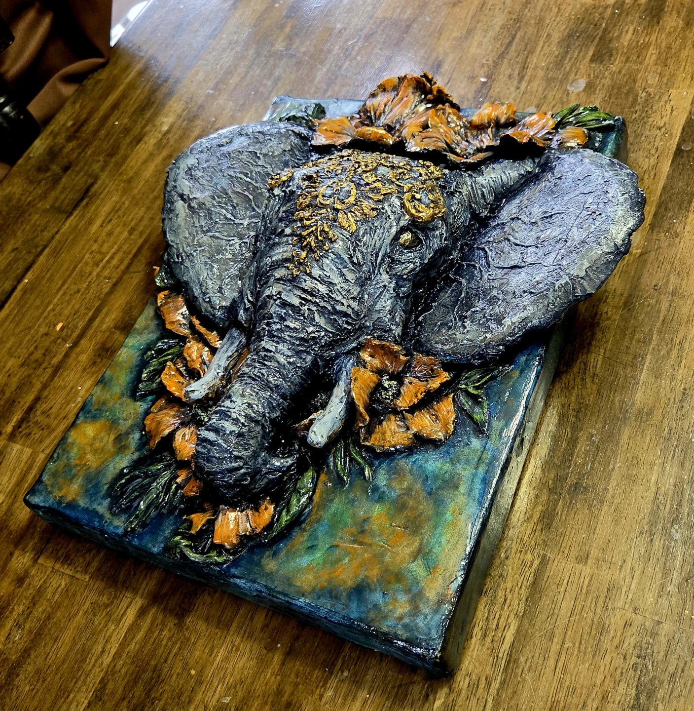 3D Elephant Wall Art - photo 4