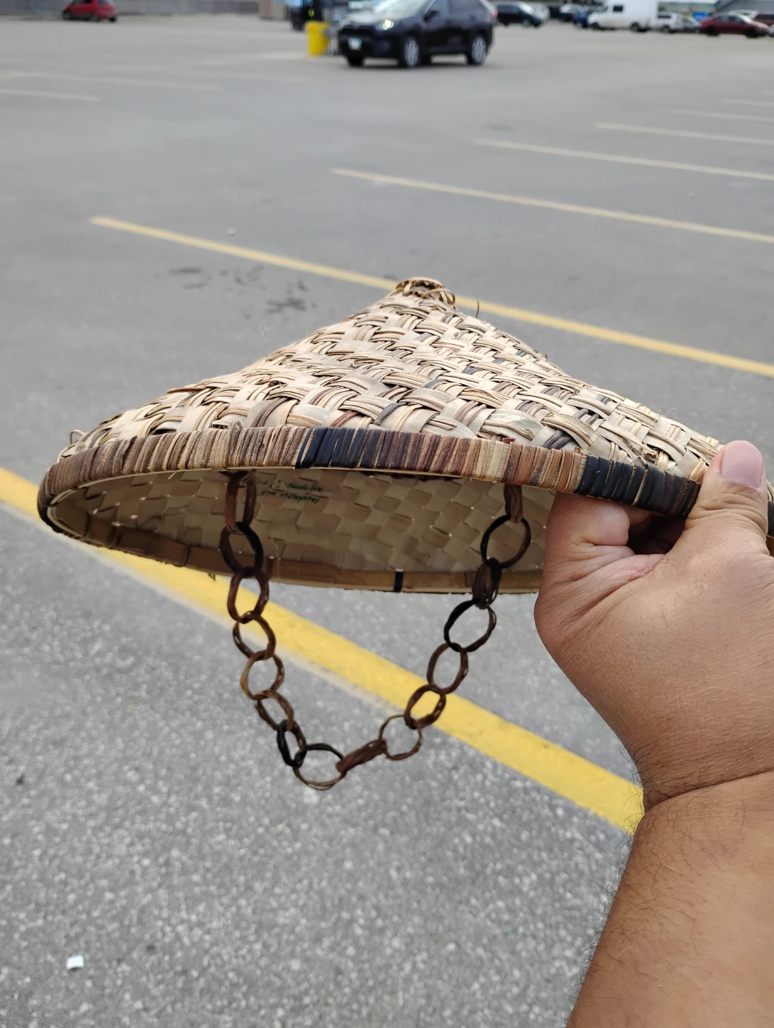Woven Straw Salakot Hat from Philippines - photo 4
