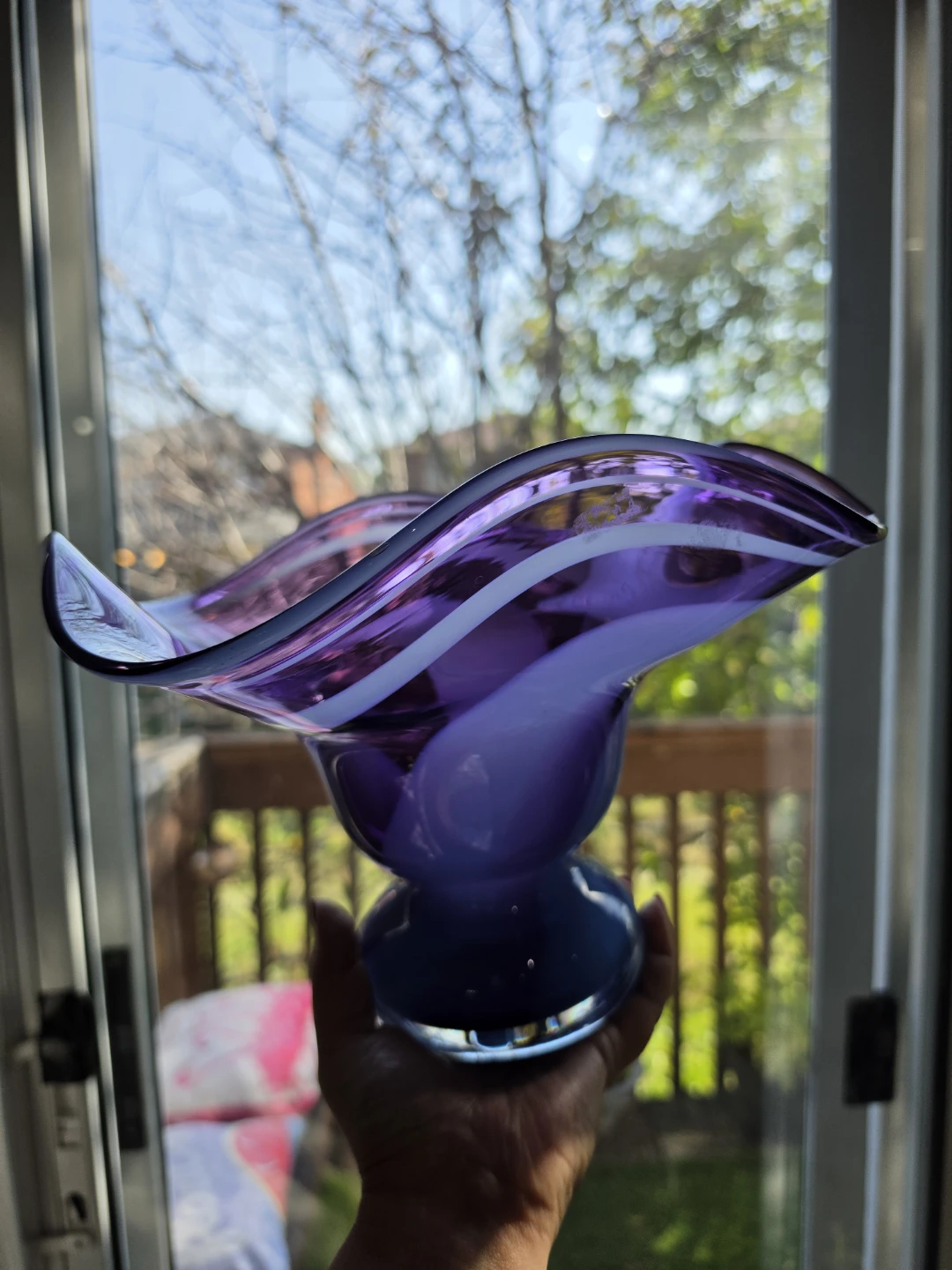 Mario Mola Studio Art Glass Bowl 2006