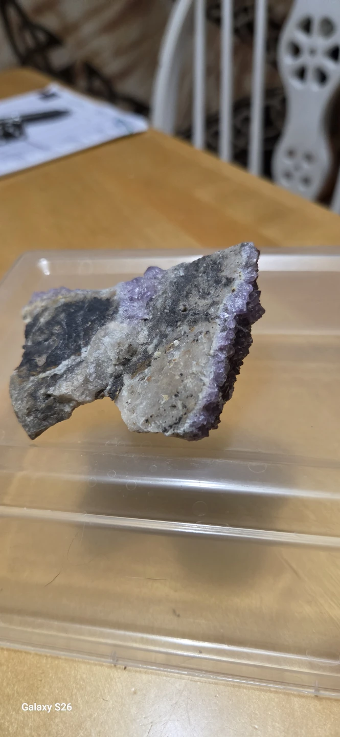 Natural Amethyst Crystal Cluster - photo 2