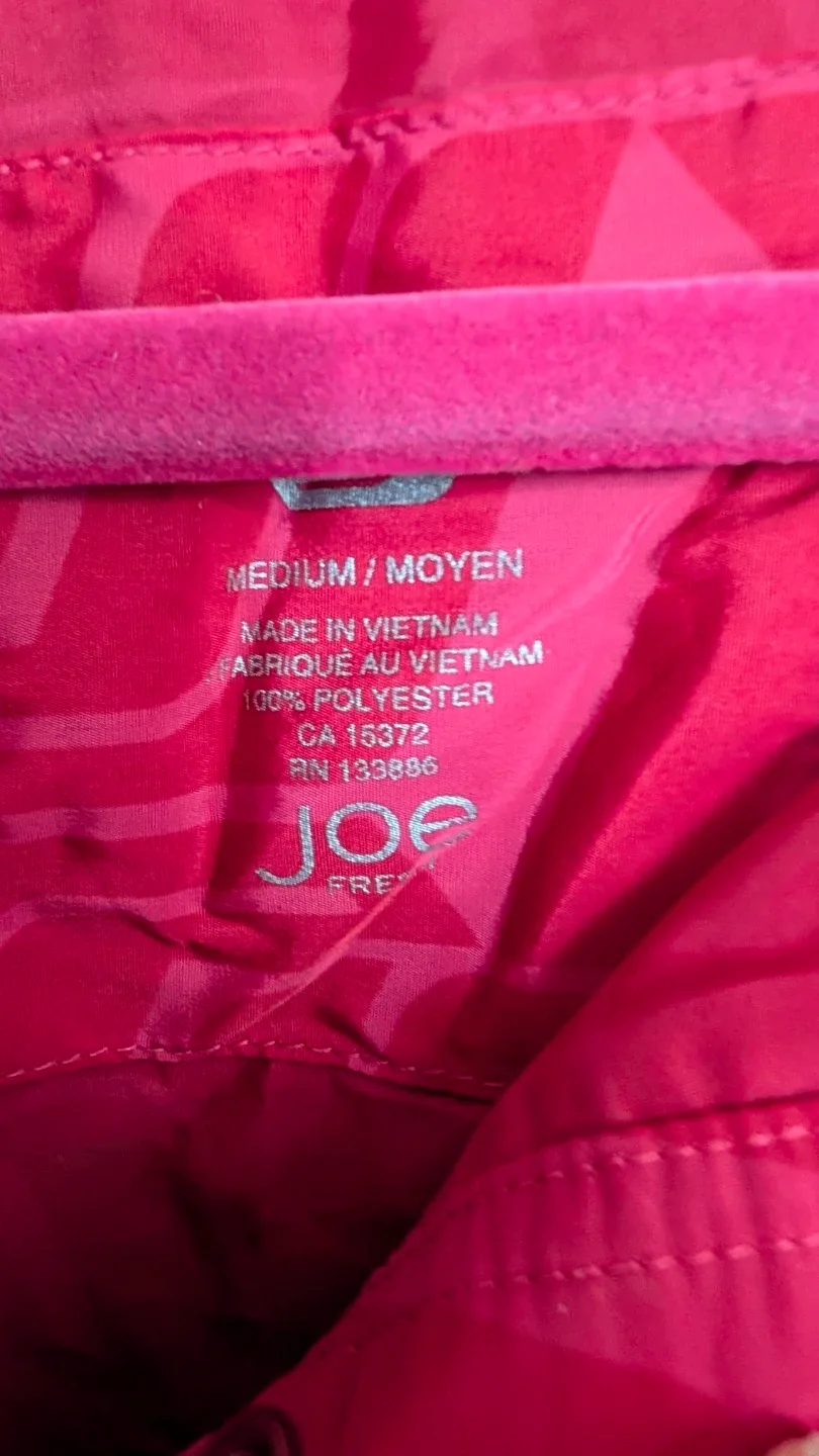 Joe Fresh Red Patterned Pullover Anorak - photo 2