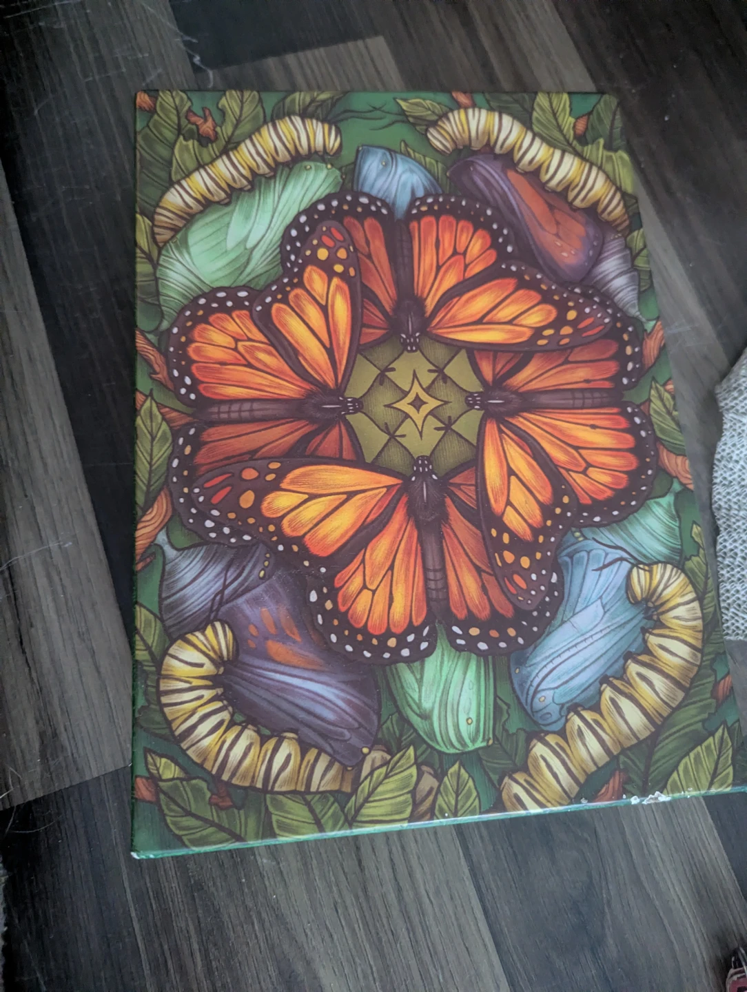 The Illustrated Bestiary Monarch Butterfly 750-Piece Puzzle