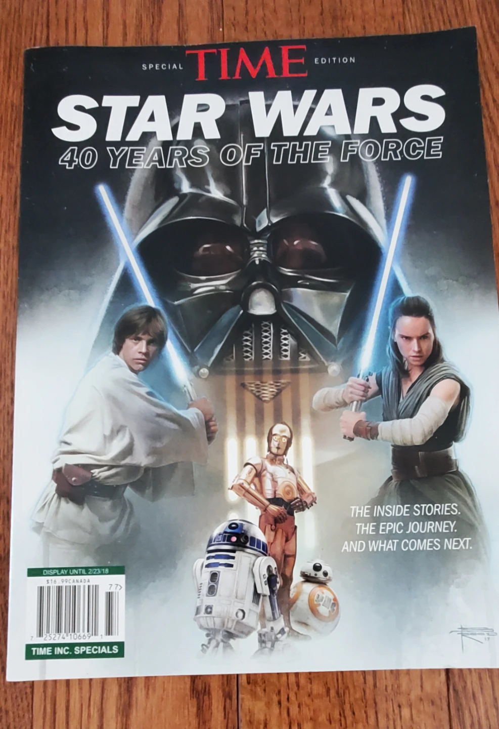 TIME Special Edition Star Wars 40 Years of the Force