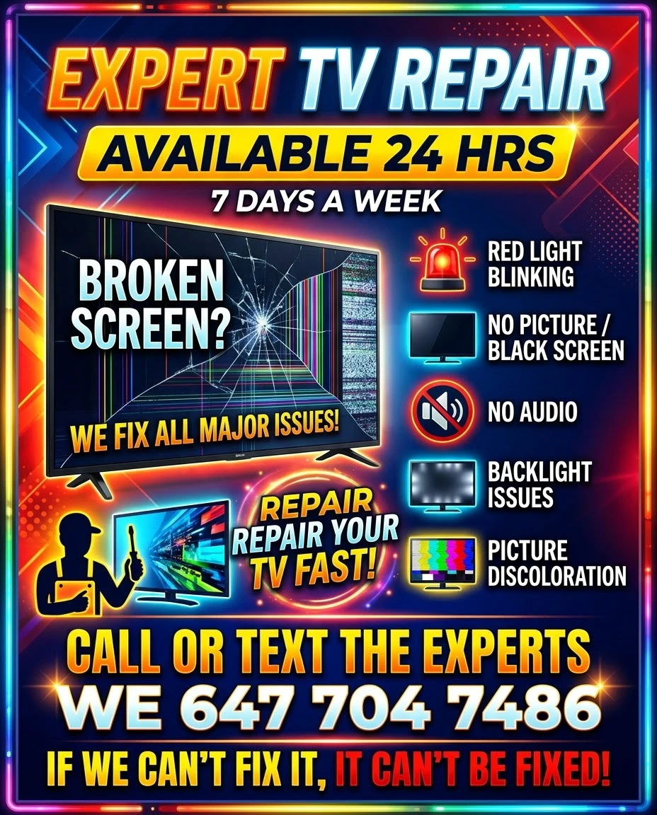 Professional tv home repairs