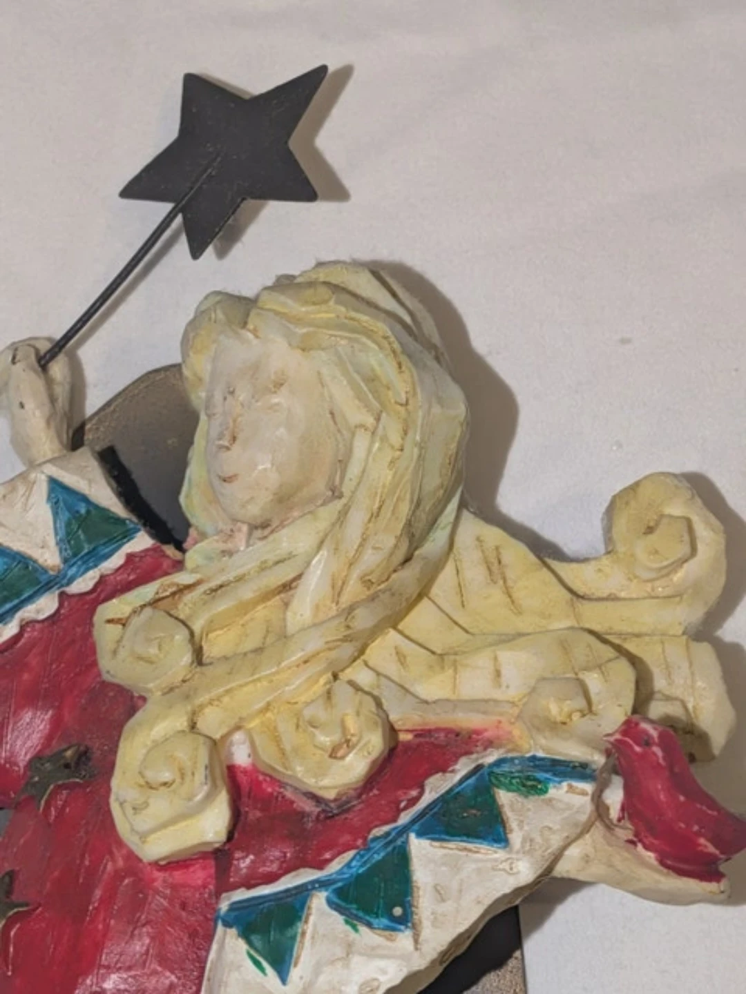 Decorative Wooden Angel Figurine - photo 4