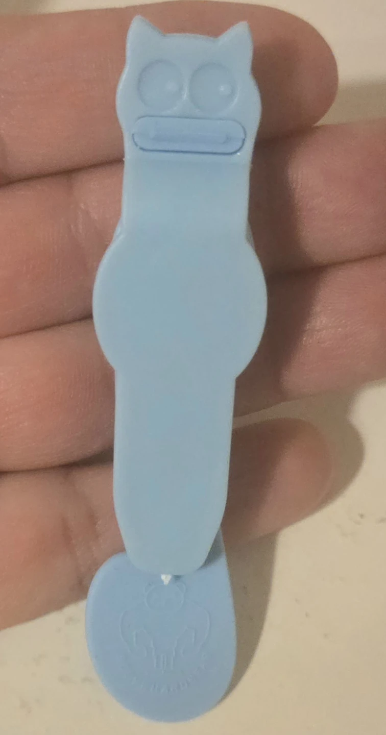 New ligh Blue Cat-Shaped Bookmark - photo 4