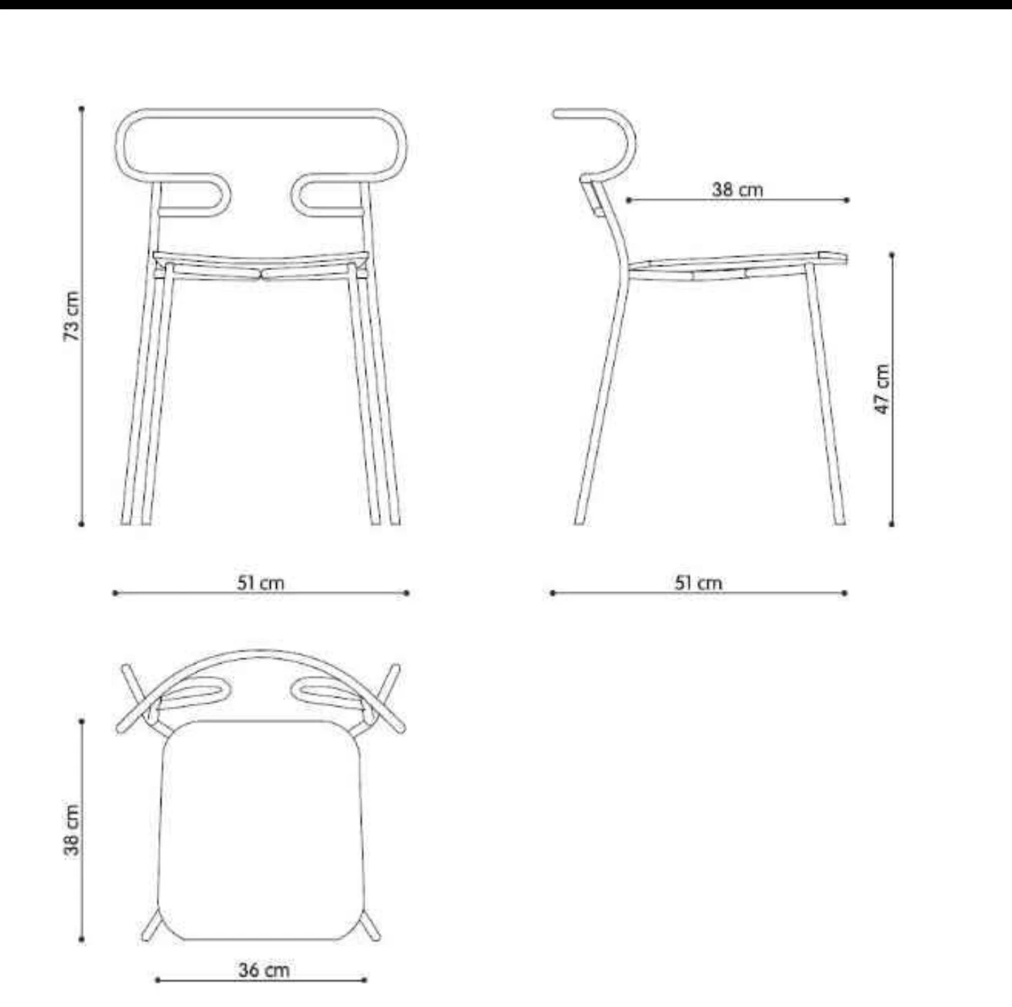 Dining Chair from Ark Interiors. Brand New - photo 4