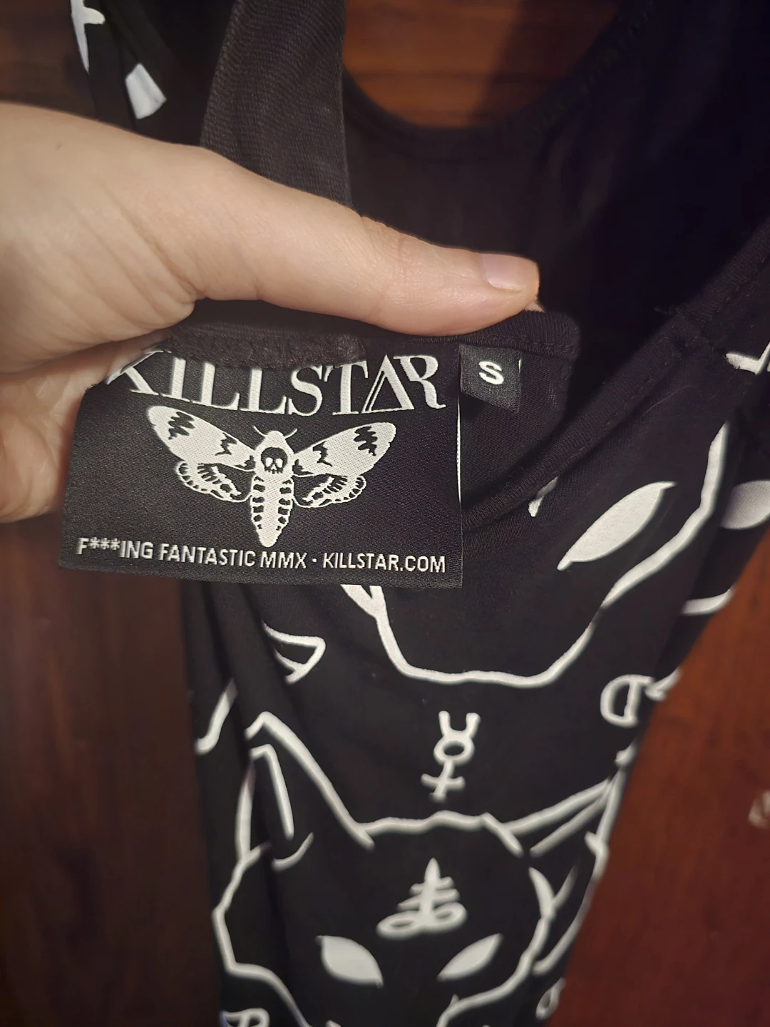 Killstar Occult Cat Print Tank Top - photo 3