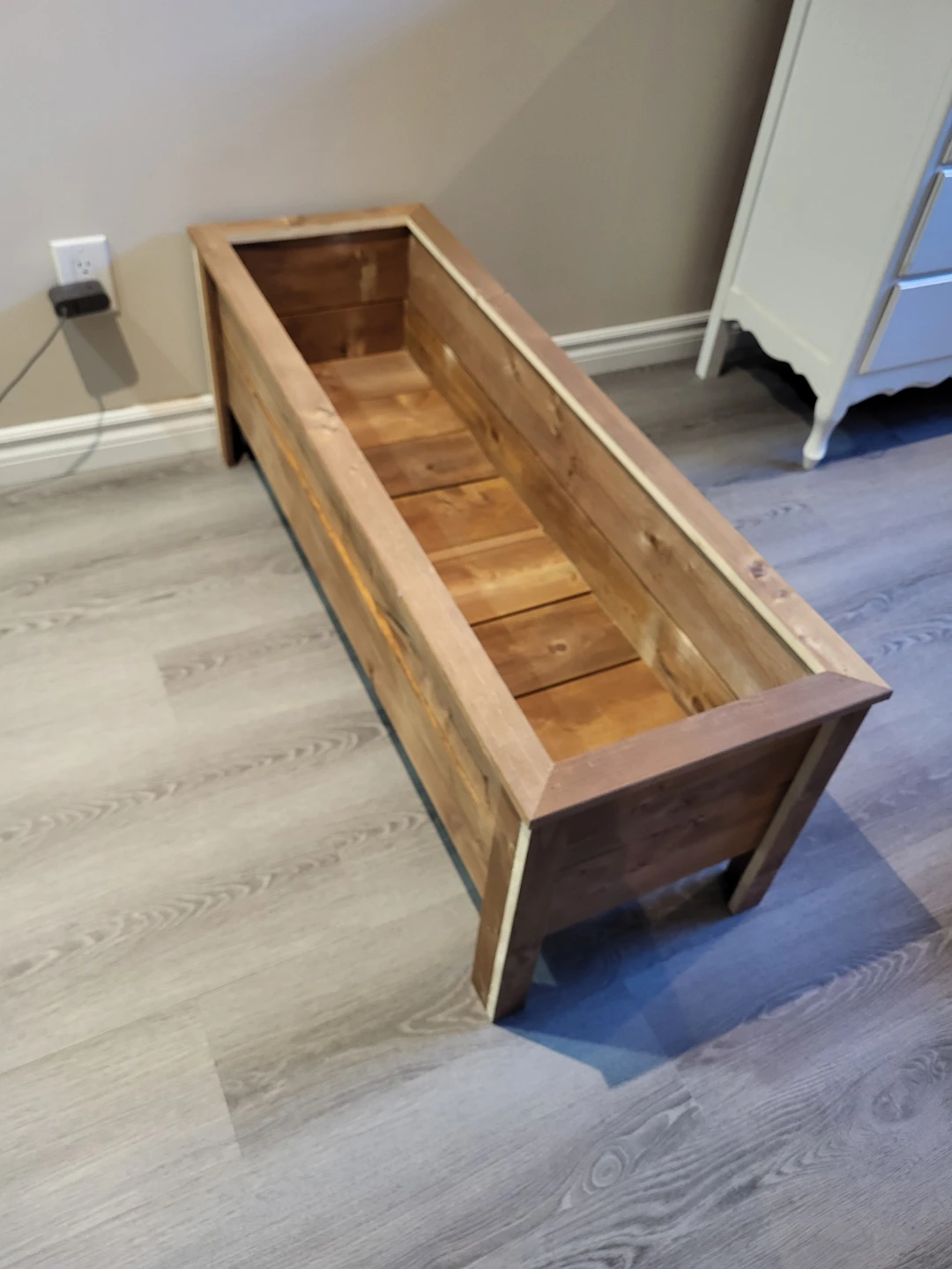 46" Wooden Planter Box