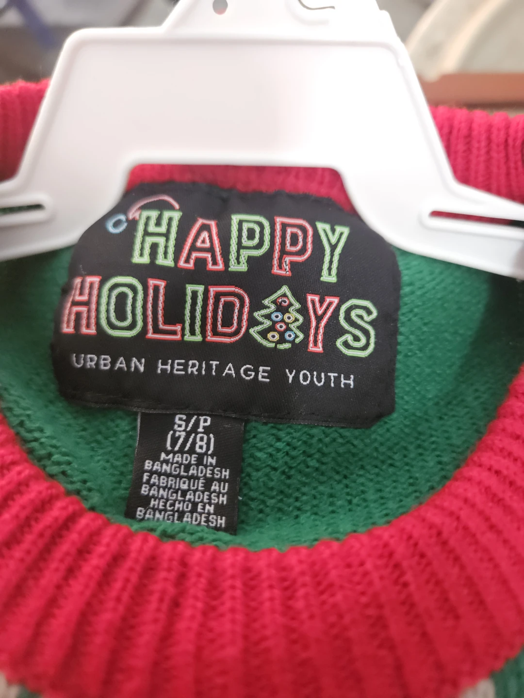 Small Urban Heritage Youth Holiday Sweater - photo 2