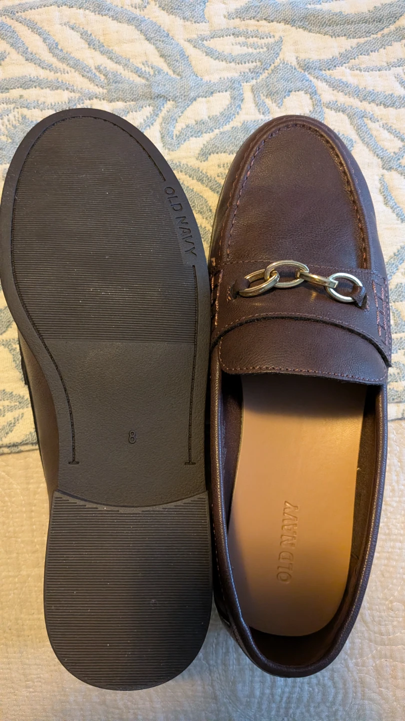 Old Navy Brown Loafers Size 8 - photo 2