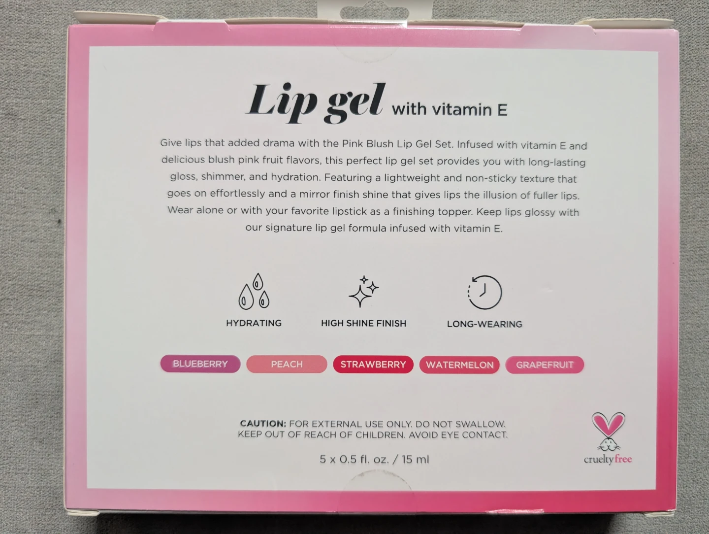 BRAND NEW ~ NK Makeup Pink Blush Lip Gel Set - photo 2