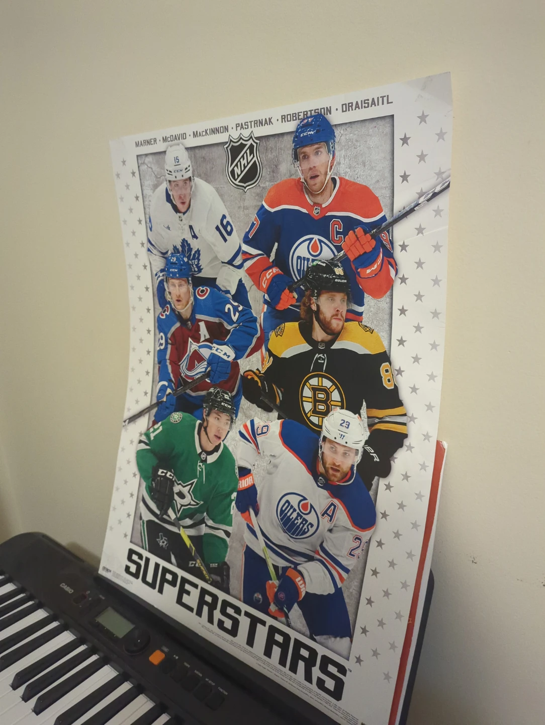 NHL Superstars Hockey Poster - photo 2