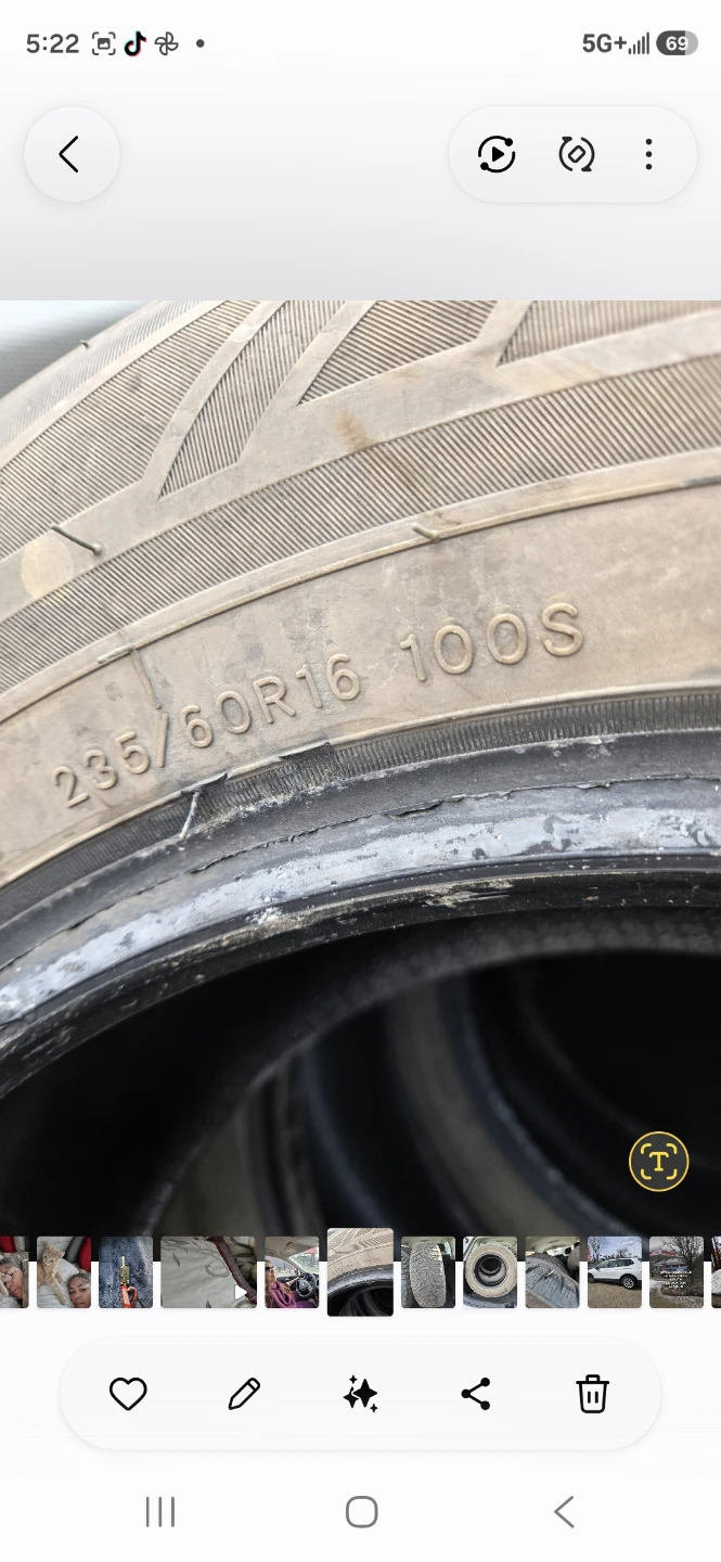 Certified Winter Studed Tires 235/60R16 - photo 3