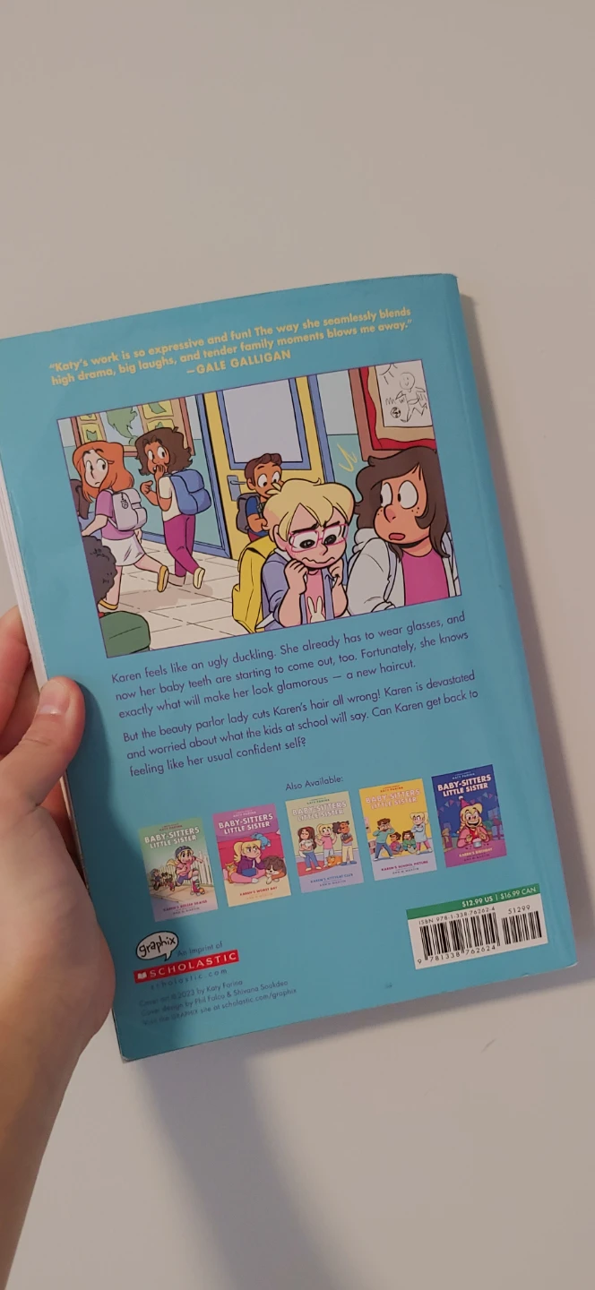 Baby-Sitters Little Sister: Karen's Haircut Graphic Novel - photo 3