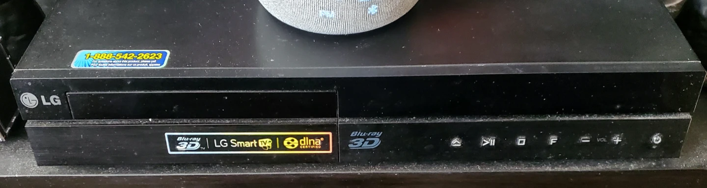 LG 3D Smart Blu-ray Player