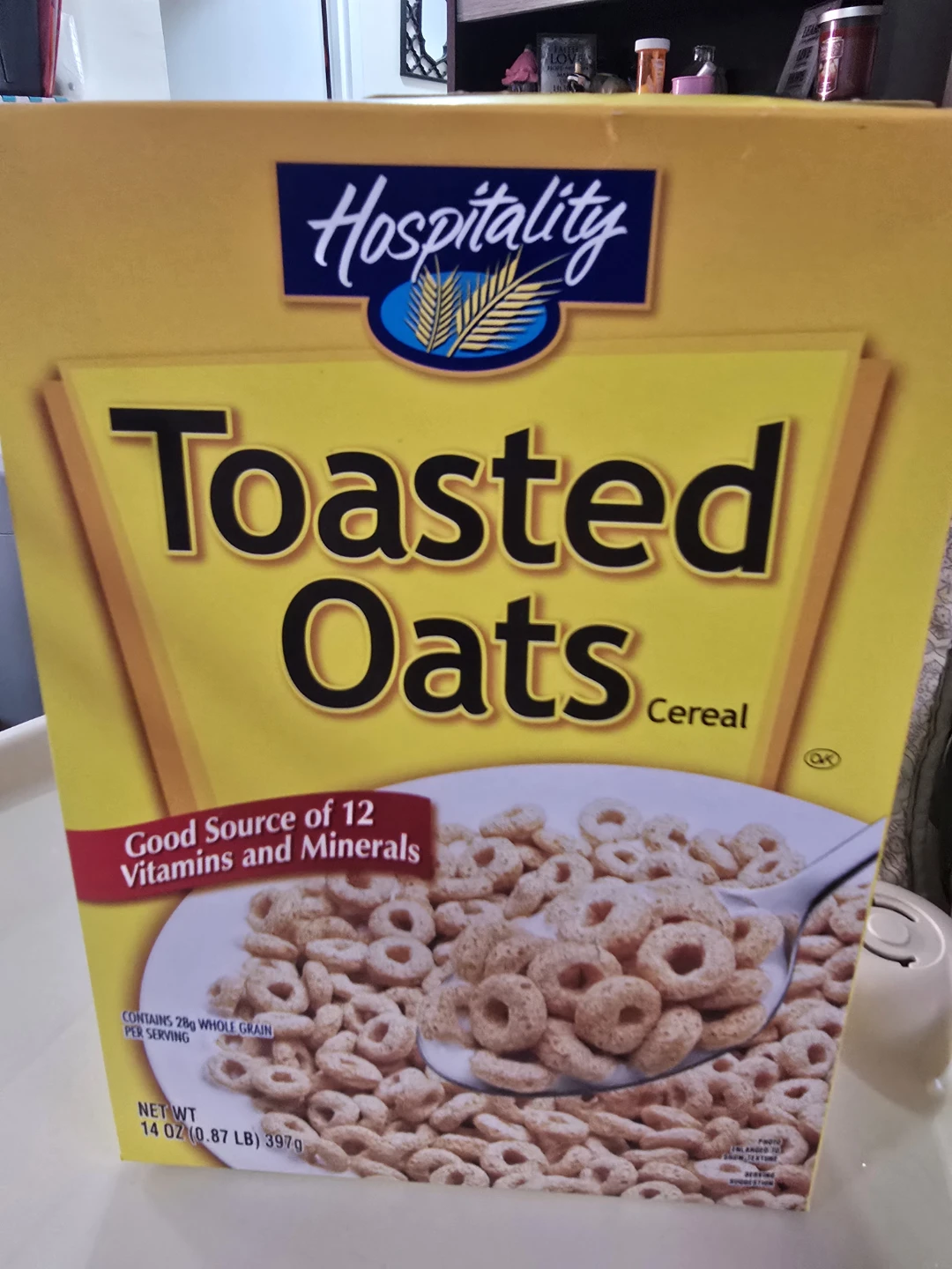 Hospitality Toasted Oats Cereal 14 oz