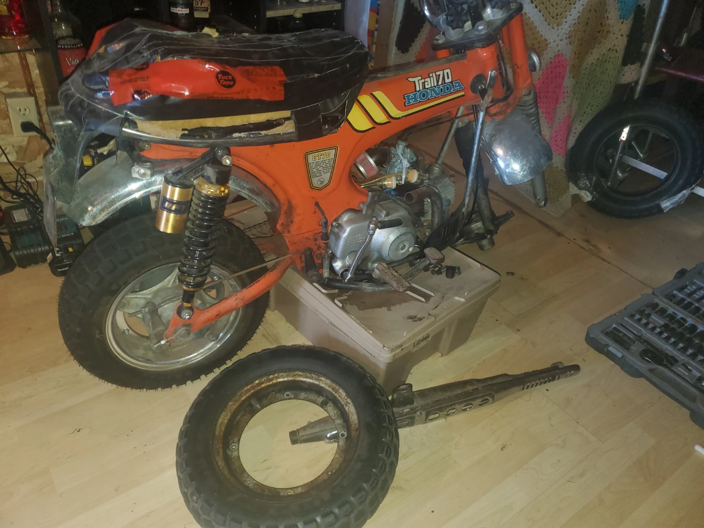 Honda Trail 70 Mini Bike Project