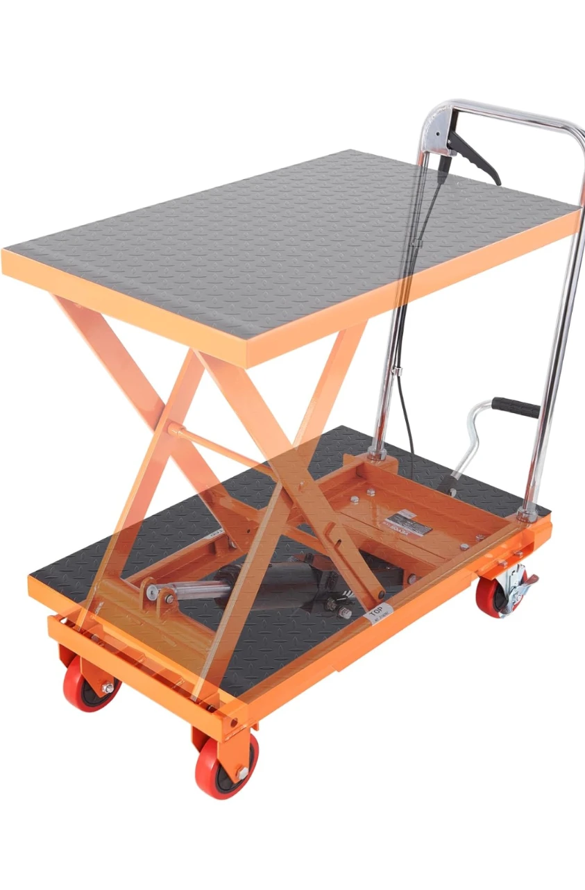 VEVOR 500 lbs Hydraulic Scissor Lift Table