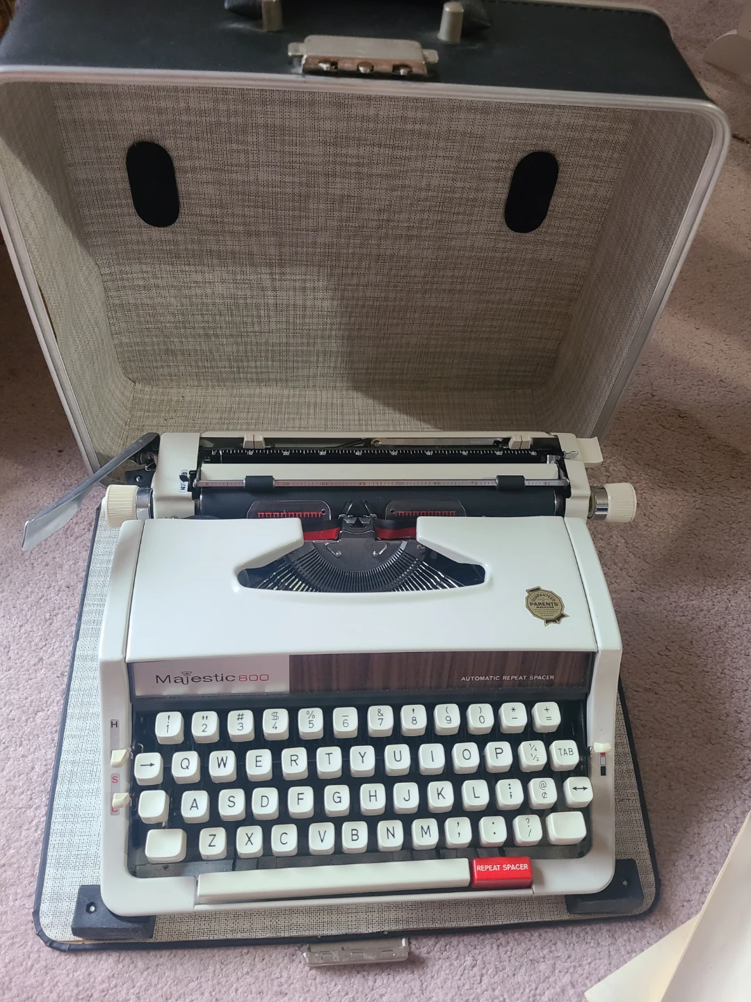 Vintage Brother Majestic 800 Manual Typewriter