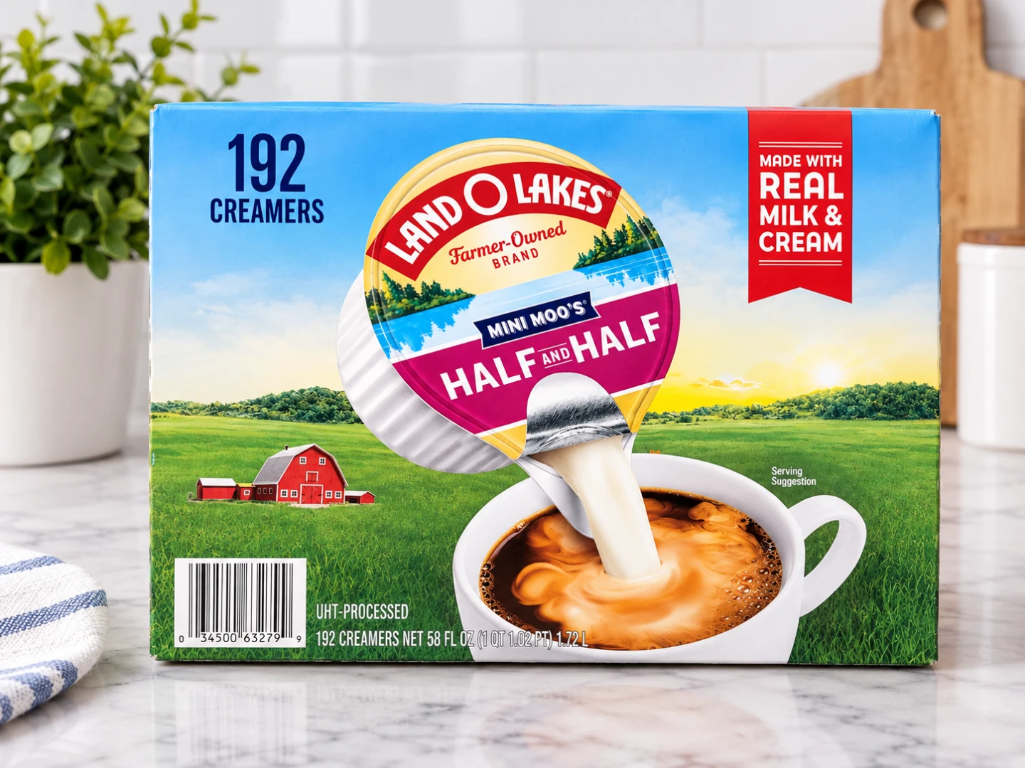 Land O Lakes Mini Moo's Half and Half Creamers 192 Count