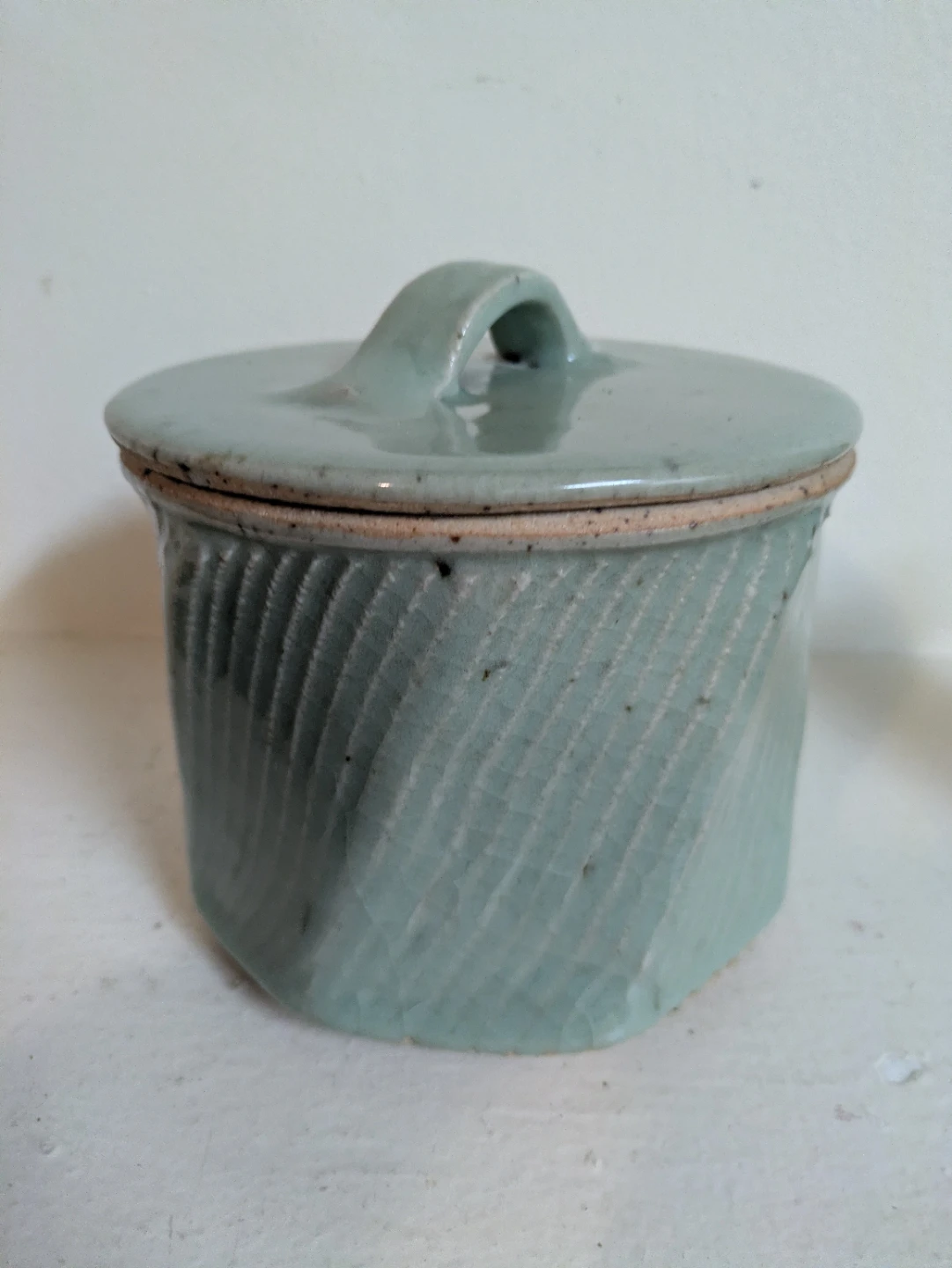 Handcrafted Ceramic Lidded Jar