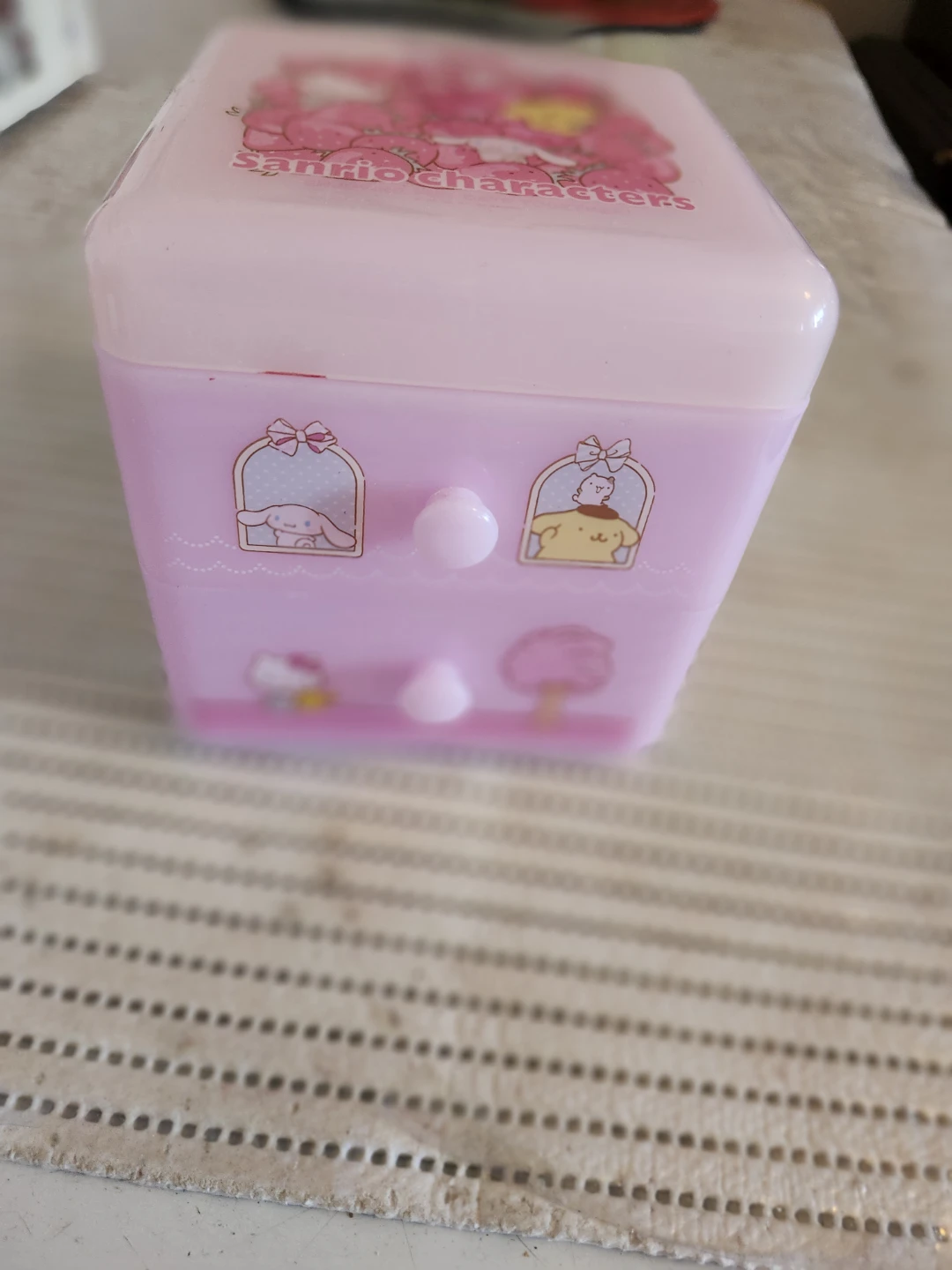 Sanrio Characters Small Plastic Storage Drawers