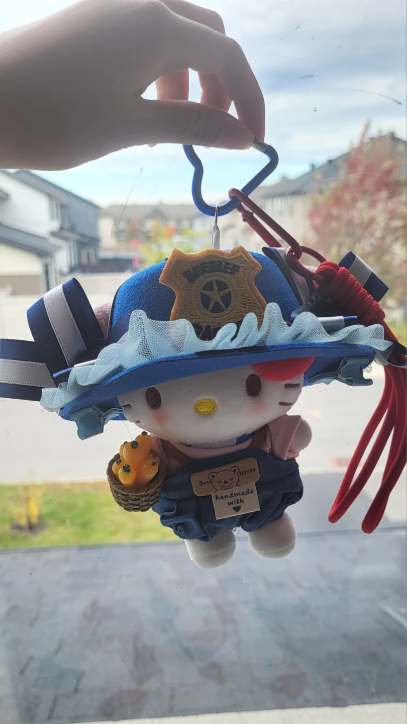 Sanrio Hello Kitty Plush Keychain (5 inch) - New