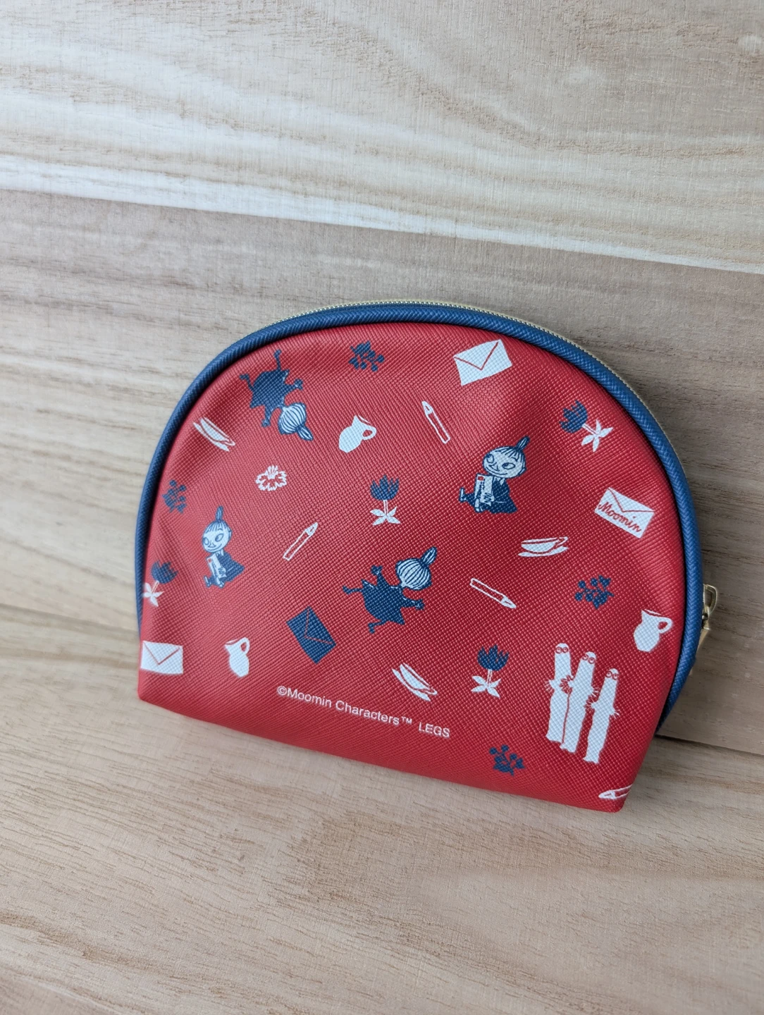 Little My Moomin Red Zippered Pouch new - photo 5